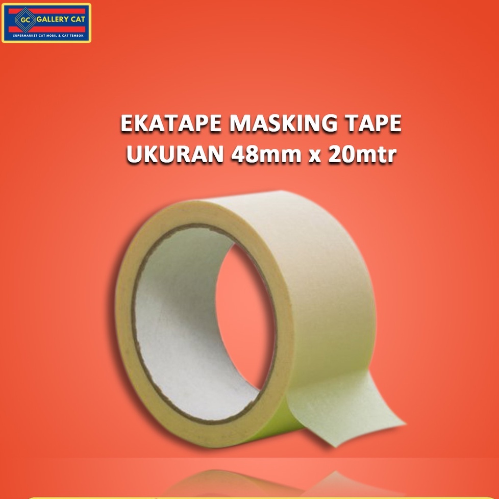 

Ekatape masking tape ukuran 48mm x 20mtr