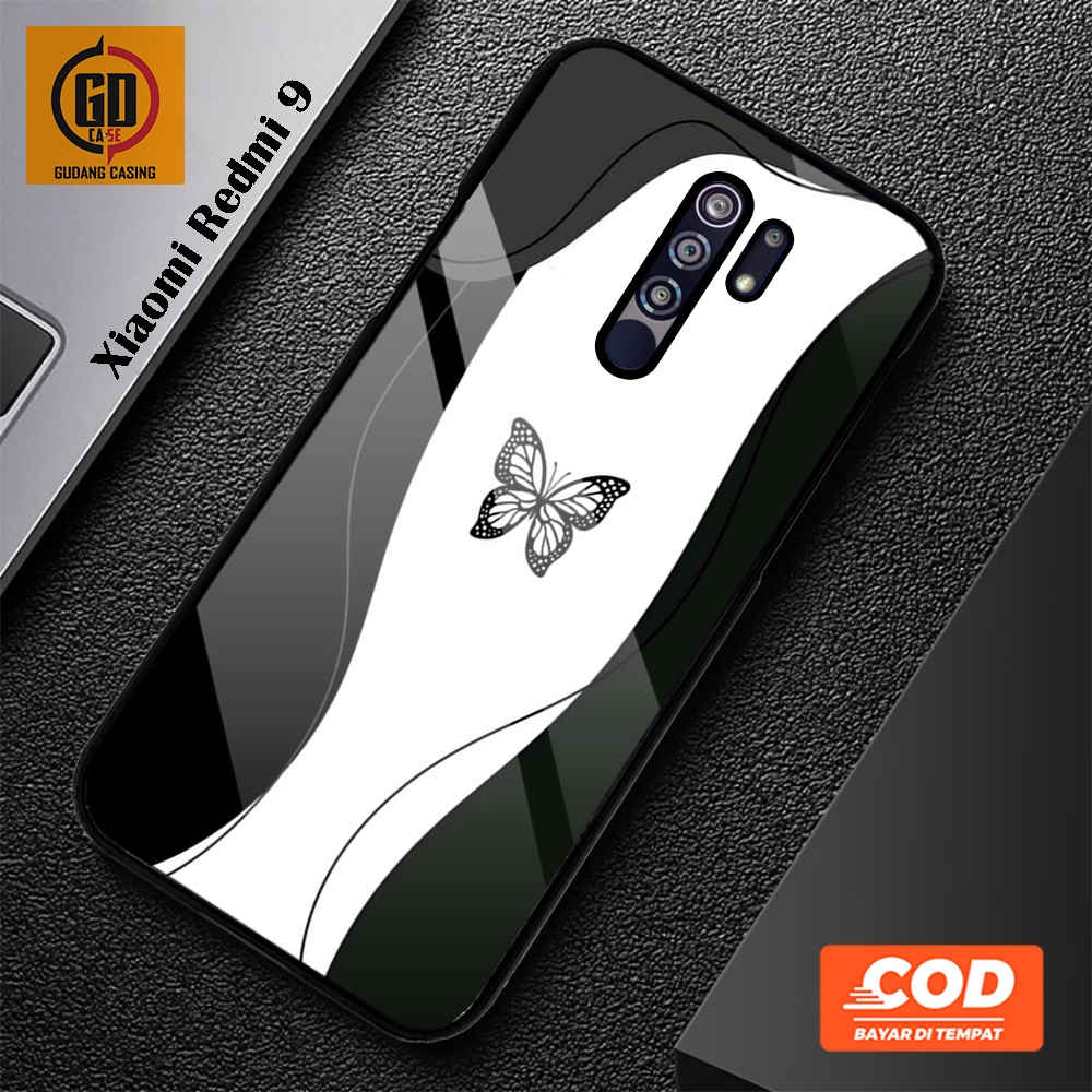Case Xiaomi Redmi 9 Terbaru - Gudang Casing [ Butterfly ] Xiaomi Redmi 9 - Case Hp - Casing Hp - Sof