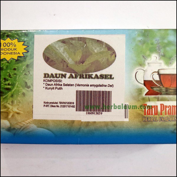 

Teh Celup Herbal Daun Afrikasel