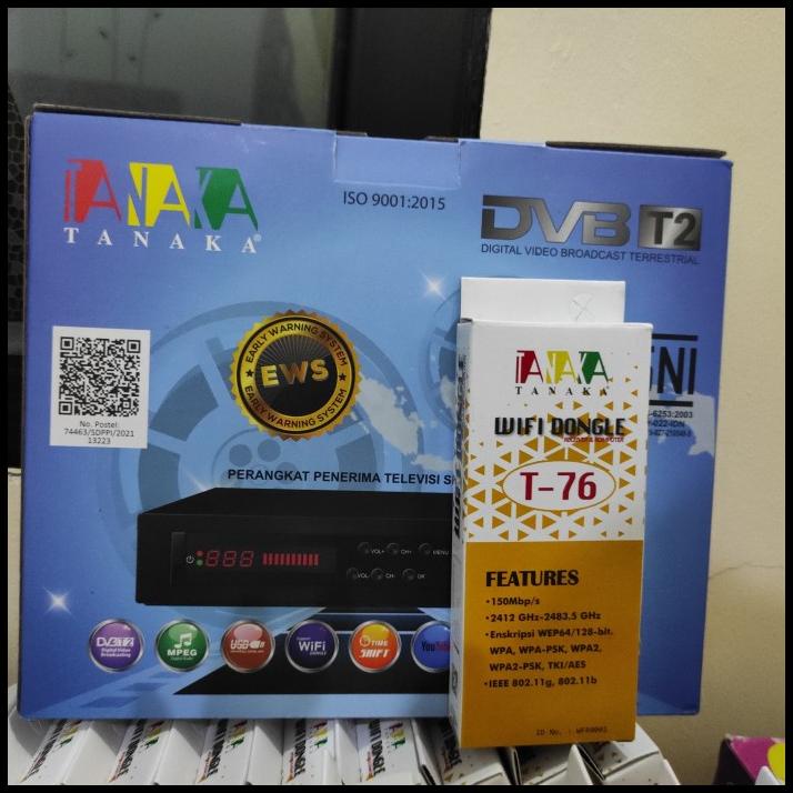 Set Top Box Tv Digital Tanaka Dvb T2 By Spd