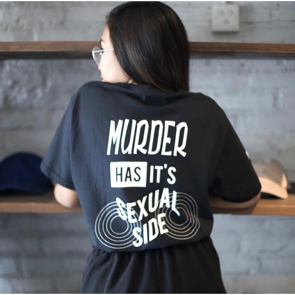 TSHIRT MASS MEDIA MURDER - SEXUAL SIDE BLACK