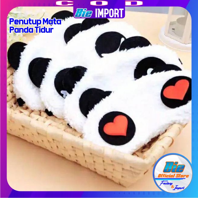 Penutup Mata Tindur Karakter Panda Impor Best Seller