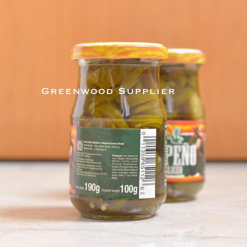 

limited Edition✔️Cantina Mexicana Jalapeno Green Sliced - 190G|SQ1