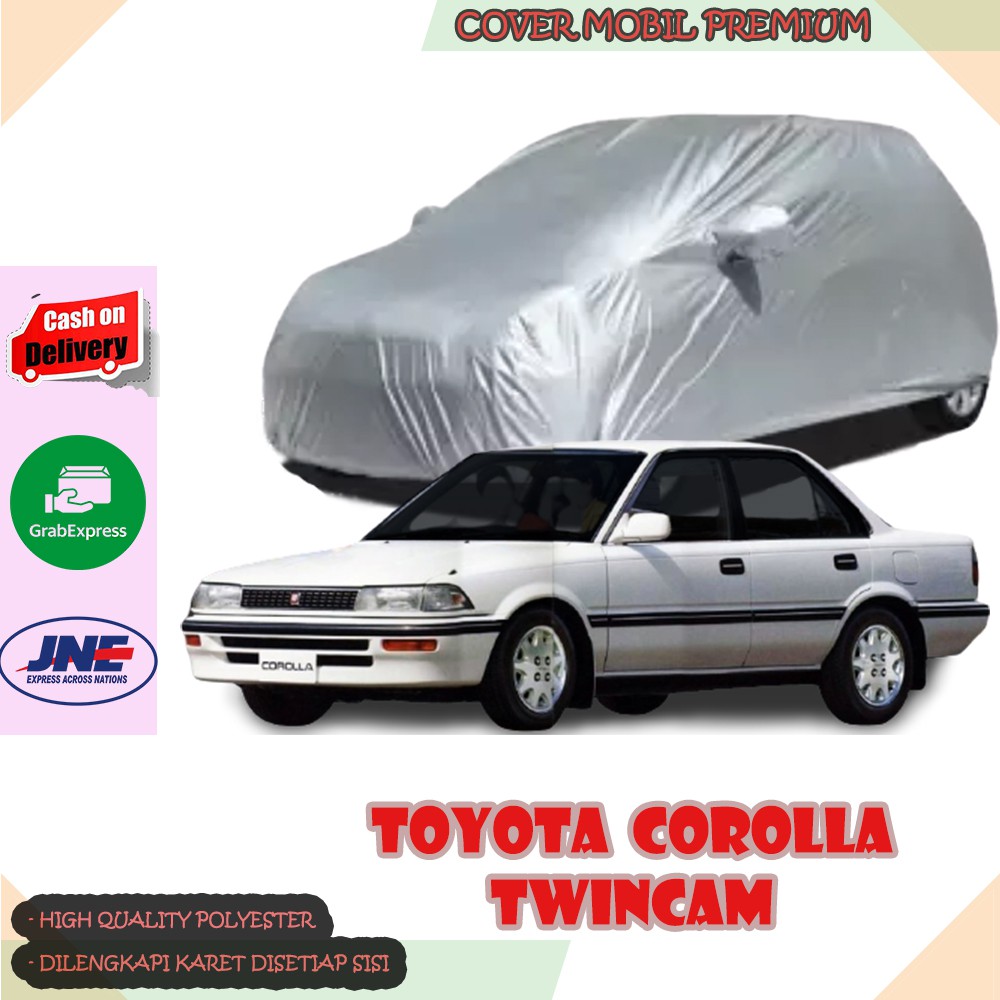 Sarung Mobil Toyota Corolla Twincam/ Cover Mobil Toyota Corolla Twincam