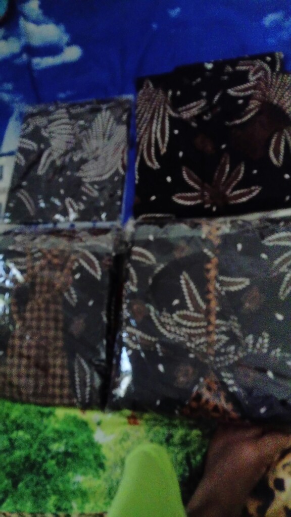 Batik Couple Keluarga Sania Ruffle Ori Ndoro Jowi Dnt Mataram