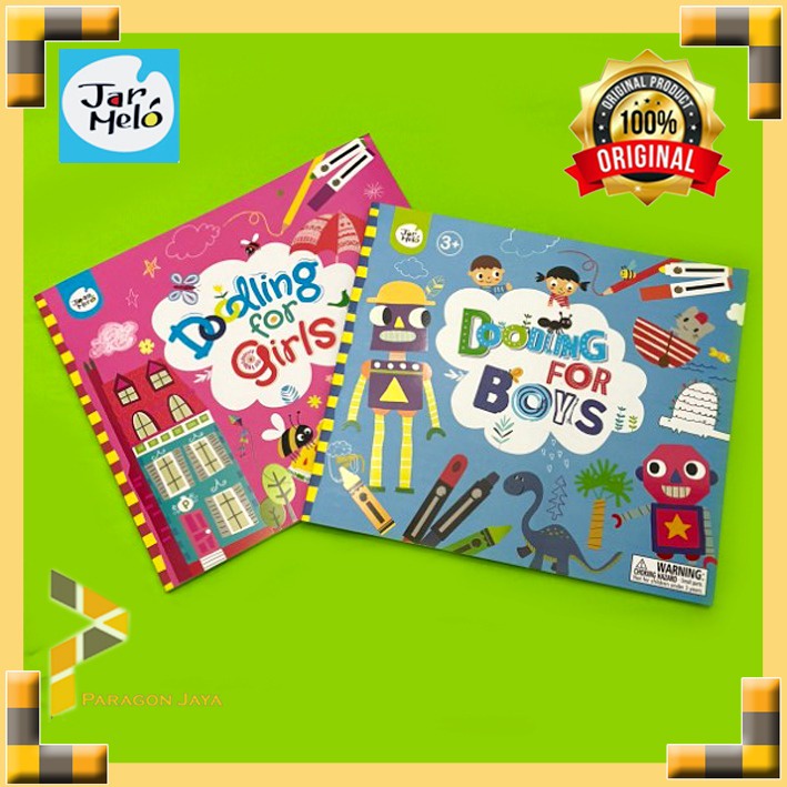 

Joan Miro Doodling Books buku mewarnai impor doodle books