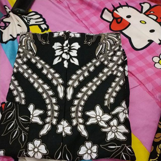 Asifa Batik Hrb026 Kenongo Kemeja Tosca Pendek Pekalongan Padi M L Xl Sogan Tulis Halus Kemeja Batik