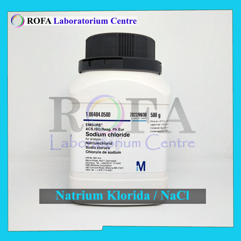 Natrium Klorida Sodium Chloride Nacl Pro Analis Eceran 25 Gram Shopee Indonesia