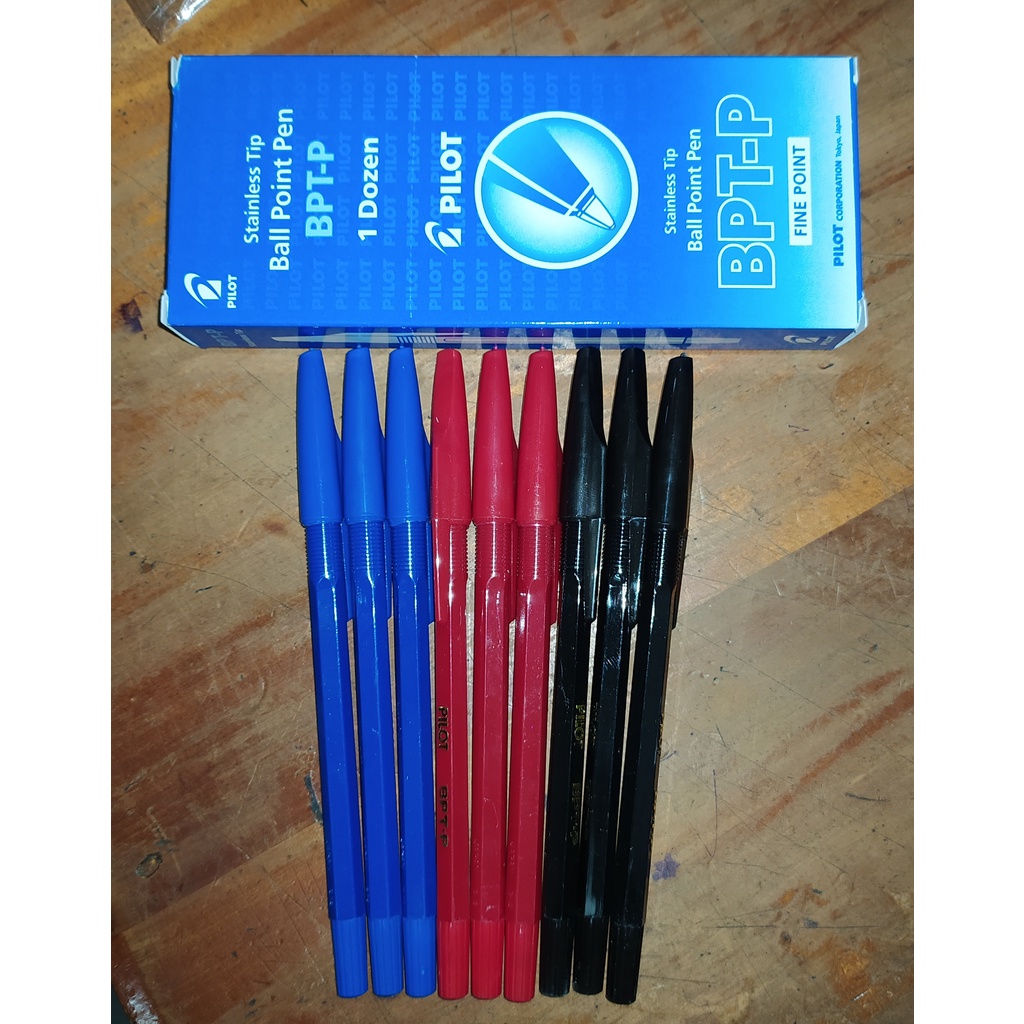 

COD Joy KTB Pen Pilot BPTP Tip 0,7mm Bolpen Ballpoint Pulpen Ballpen Hitam Biru Merah