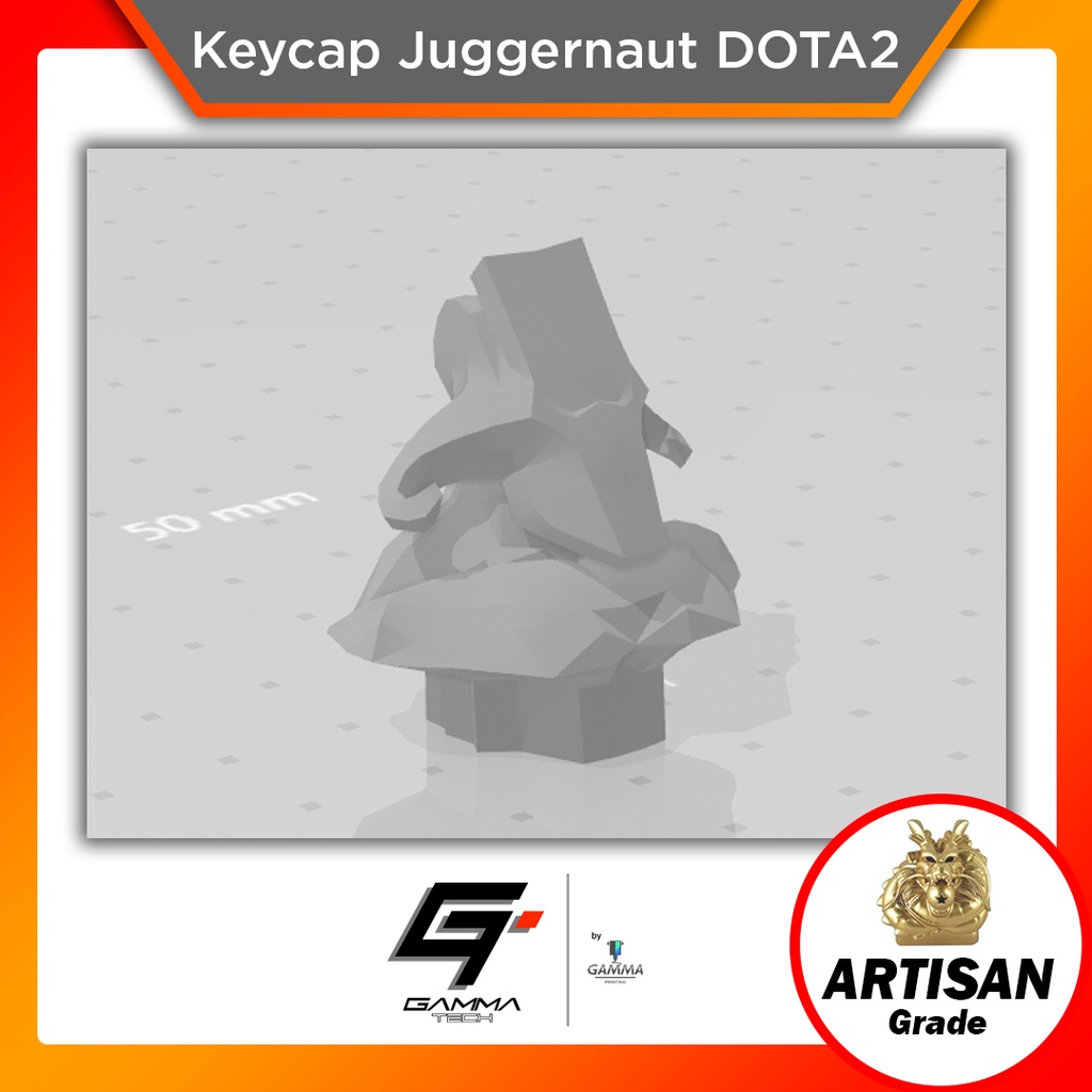 Dota 2 Juggernaut Dota2 Artisan Keycap / Keycaps Mechanical Keyboard