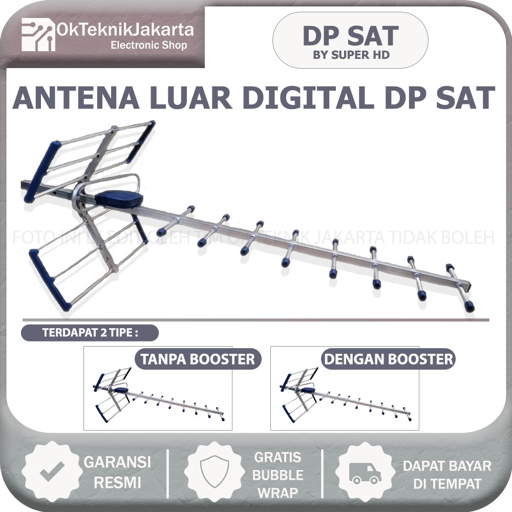 Antena TV Outdoor Digital DP SAT BOOSTER DVB T2