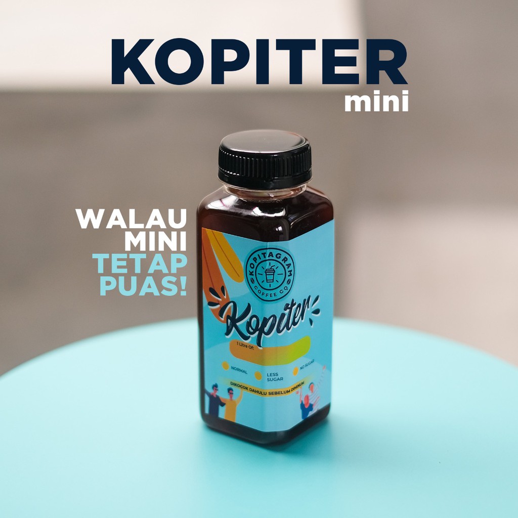 

KOPITER Mini Kopi Hitam 250ml
