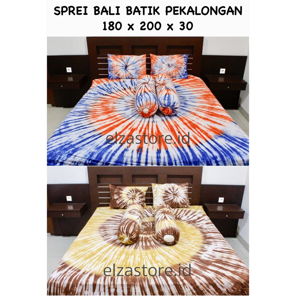 Seprei Batik Pekalongan Motif Bali Ready Stok Size 180x200 Tinggi 30cm Shopee Indonesia