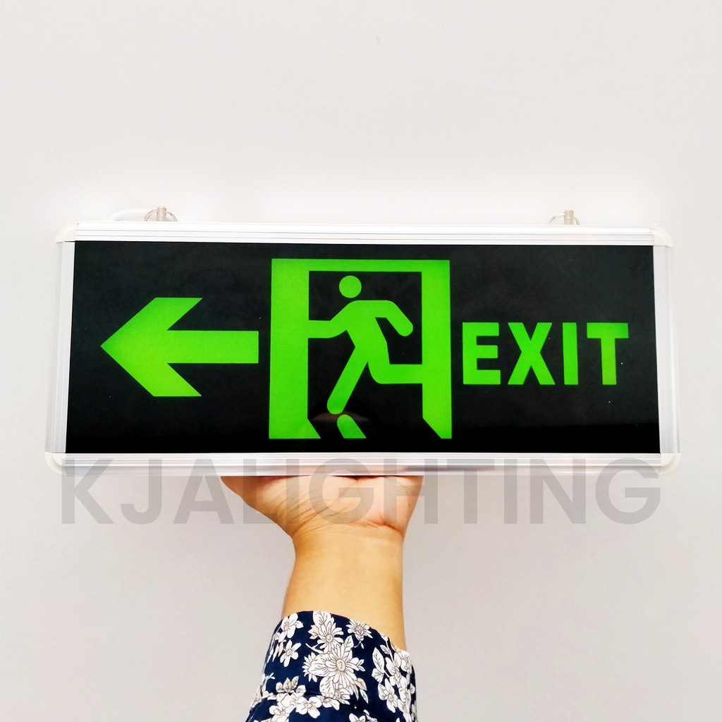 LAMPU DARURAT EMERGENCY EXIT LED LAMPU TANDA EXIT LAMP