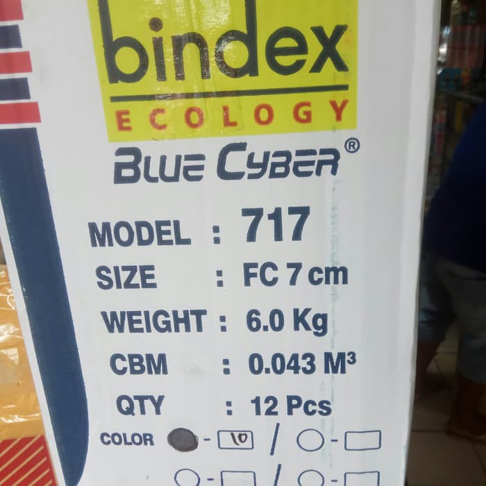 

Ordner Bindex 717 Folio hitam
