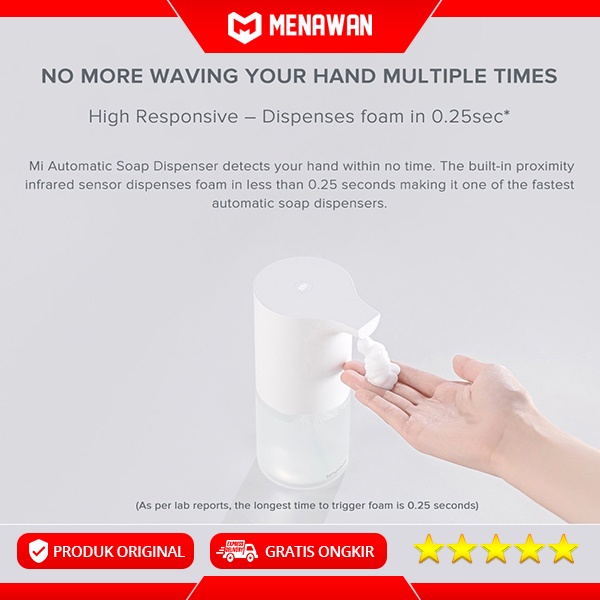 Xiaomi Mijia Automatic Foaming Soap Dispenser Sabun Foam Otomatis MJXSJ03XW Original