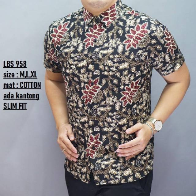 Batik lengan pendek cowok