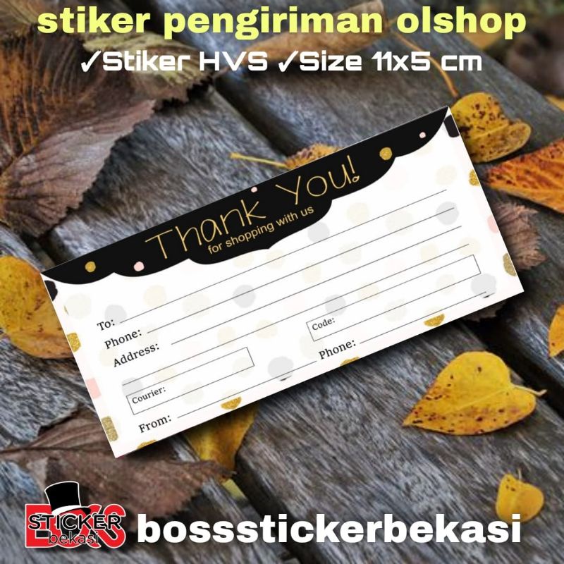 

STIKER PENGIRIMAN /STIKER PENGIRIMAN OLSHOP/STIKER PENGIRIMAN ONLINE SHOP-AMPLOP THANKYOU 3