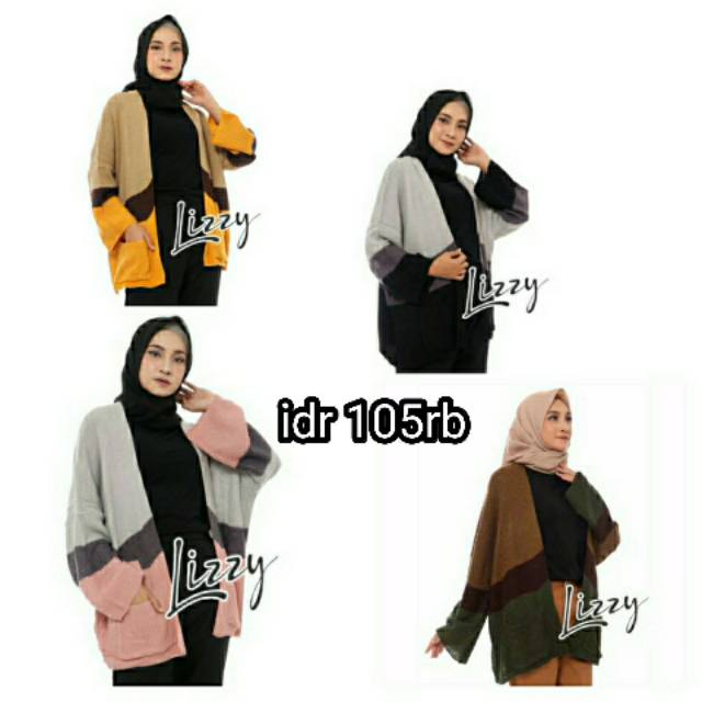 Oversize Pastel Cardigan