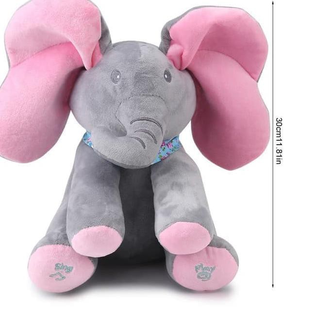 singing stuffed elephant