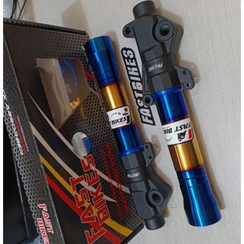 TABUNG SHOCK DEPAN TWOTONE FAST BIKES BOTTOM SHOCKBREAKER MIO SPORTY FINO BEAT VARIO SCOOPY MIO SPORTY MIO J DLL