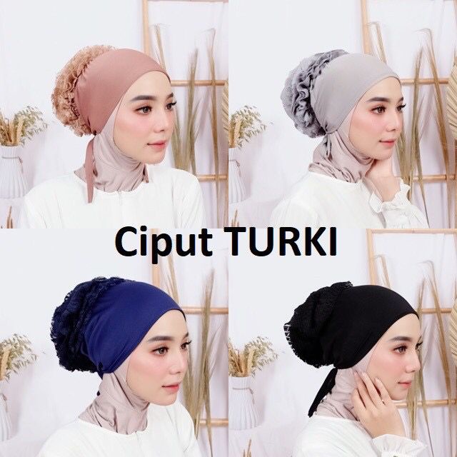 Inner Hijab Ciput Turki