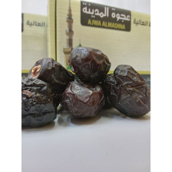 

Kurma Ajwa Jumbo 1kg / Kurma Nabi 100% Original