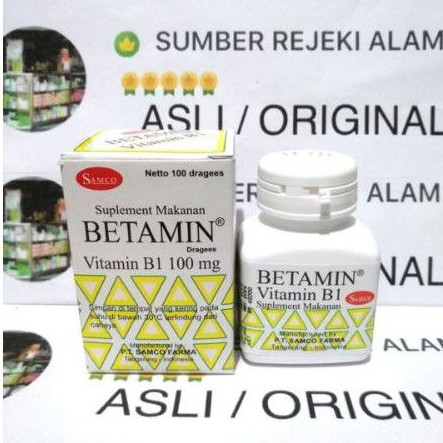 Betamin Vitamin B1 100mg