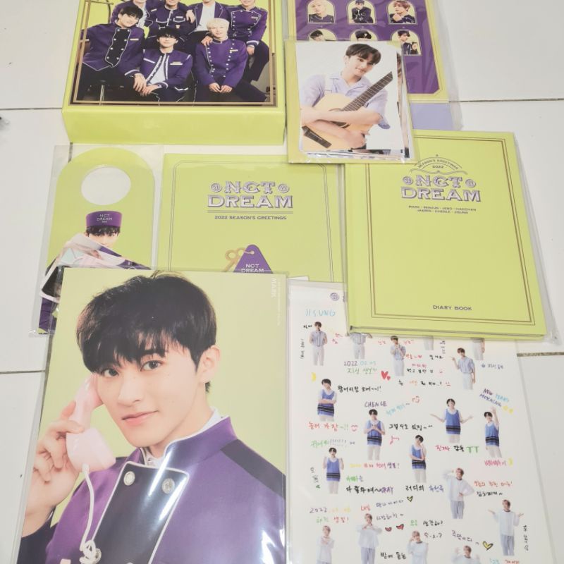 [SHARING] NCTDREAM - Season's Greetings 2022 / Diary/ Desk Calendar / Member set / Brochure / Poster