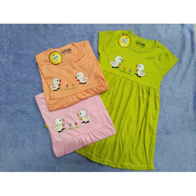 Daster anak leeva duck