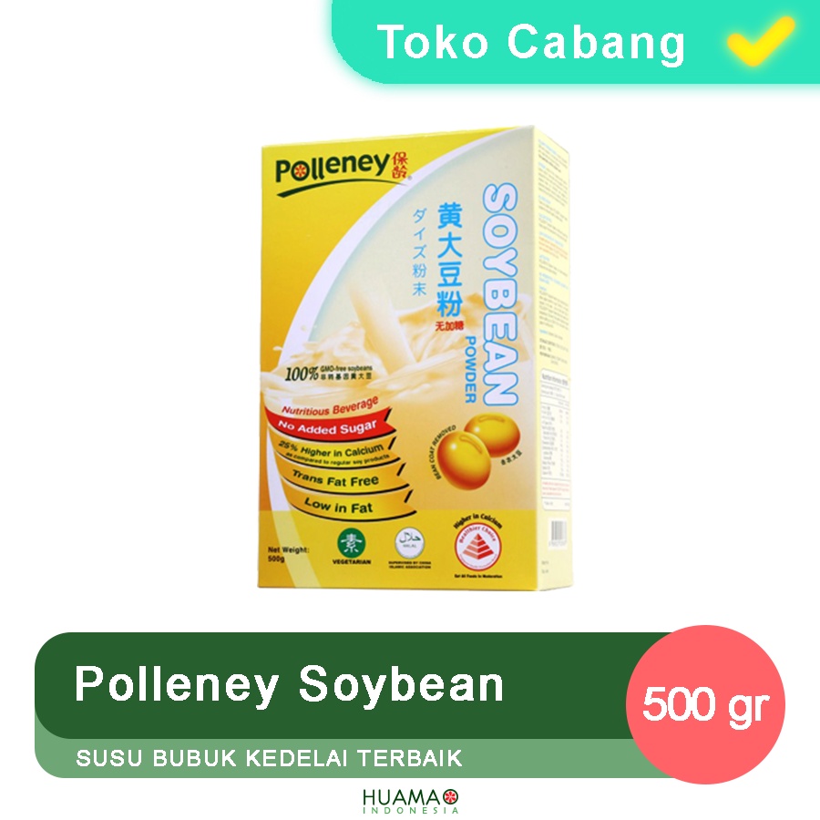 

Polleney Soybean Powder - Susu Kedelai Bubuk (500gr) Original