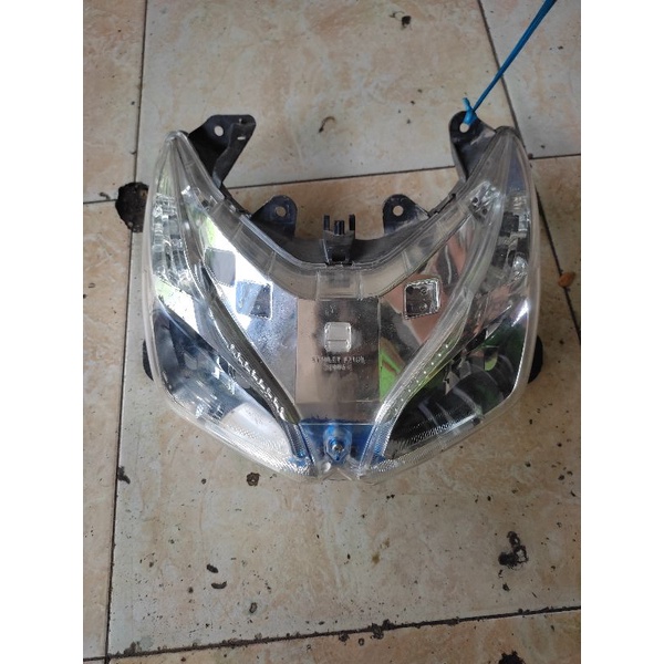 Jual lampu depan reflektor vario 110 led fi ori | Shopee Indonesia