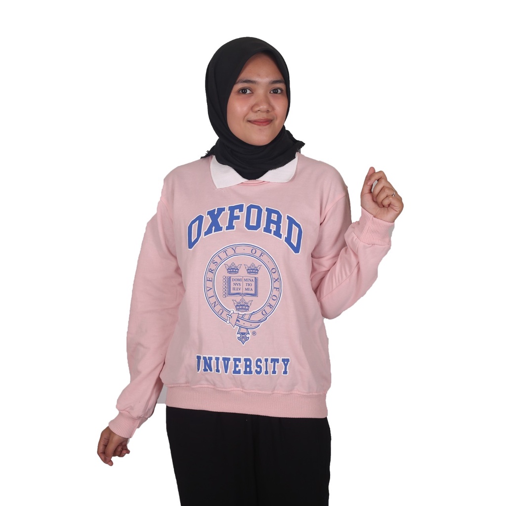 Oxford Univ Colar Sweater - Sweater Unisex