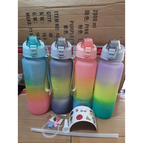 Botol Minum Viral 1 Liter