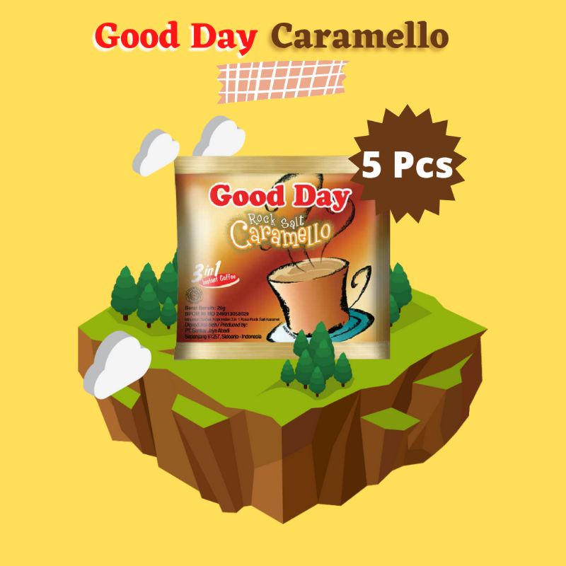 

GOOD DAY CARAMELLO 20G X 5 PCS