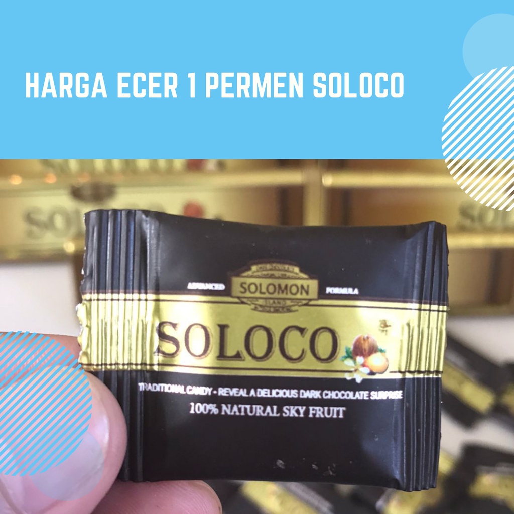 SOLOCCO - SALOCO - SOLOCOO - SELOCO - ECER 1 PERMEN - ORIGINAL BISA COD