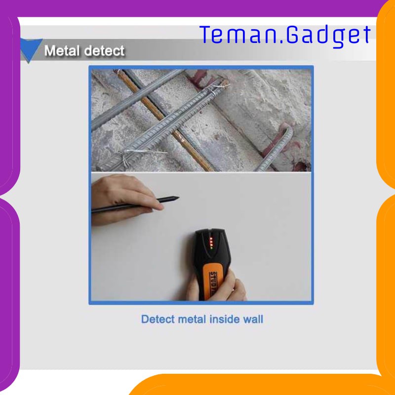 TG-DE065 Stud Finder Detektor Logam Wire Wall Scanner - TS78B