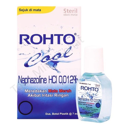 ROHTO COOL EYE DROP 7 ml OBAT TETES MATA MEREDAKAN MATA MERAH / IRITASI RINGAN / OBAT TETES MATA ROH