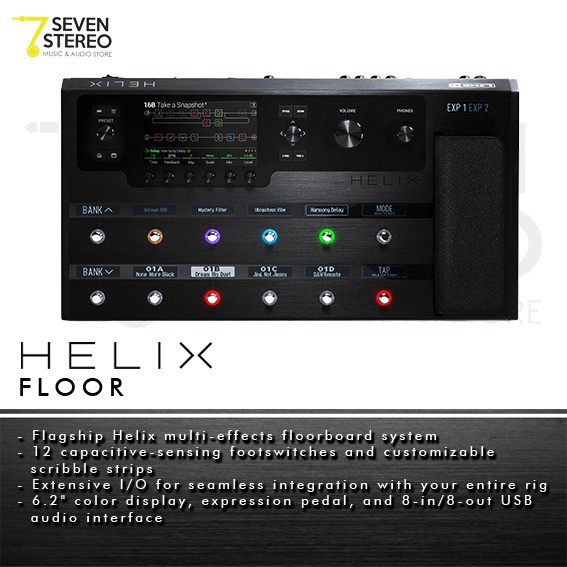 Line 6 Helix Floor Multi Effect Processor