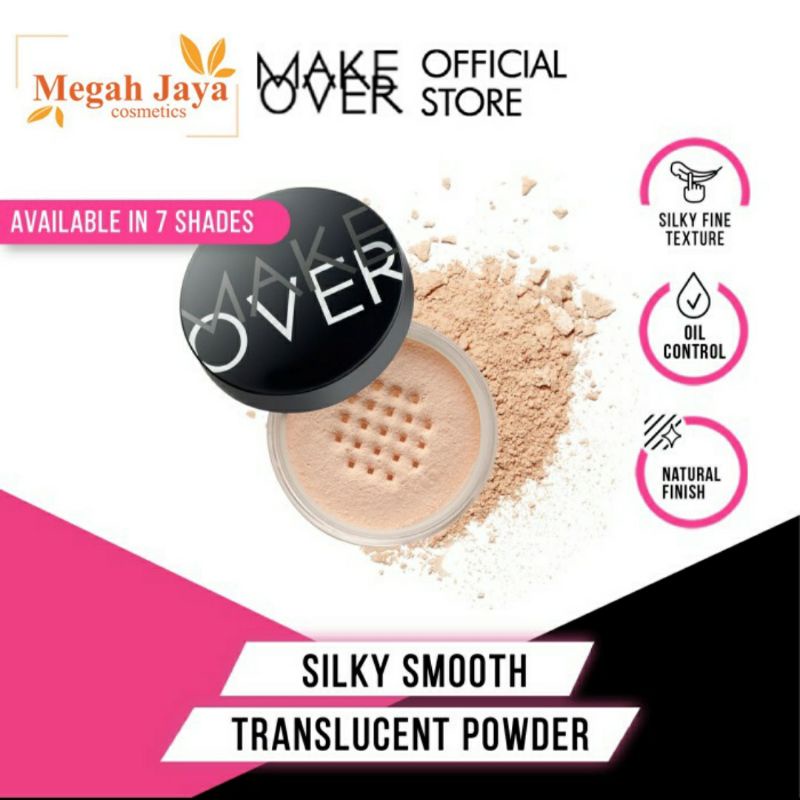 MAKE OVER SILKY SMOOTH TRANSLUCENT POWDER 35 Gr @MJ