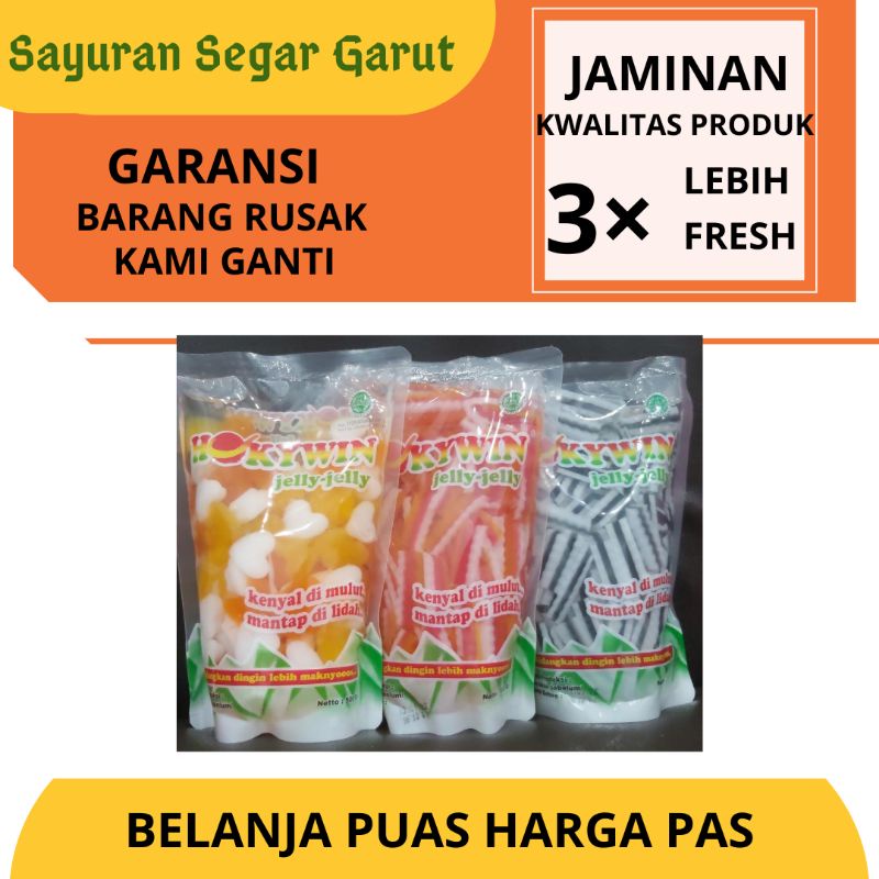 

Hokywin Jelly Agar Agar Untuk Es 500gr by Sayuran Segar Garut