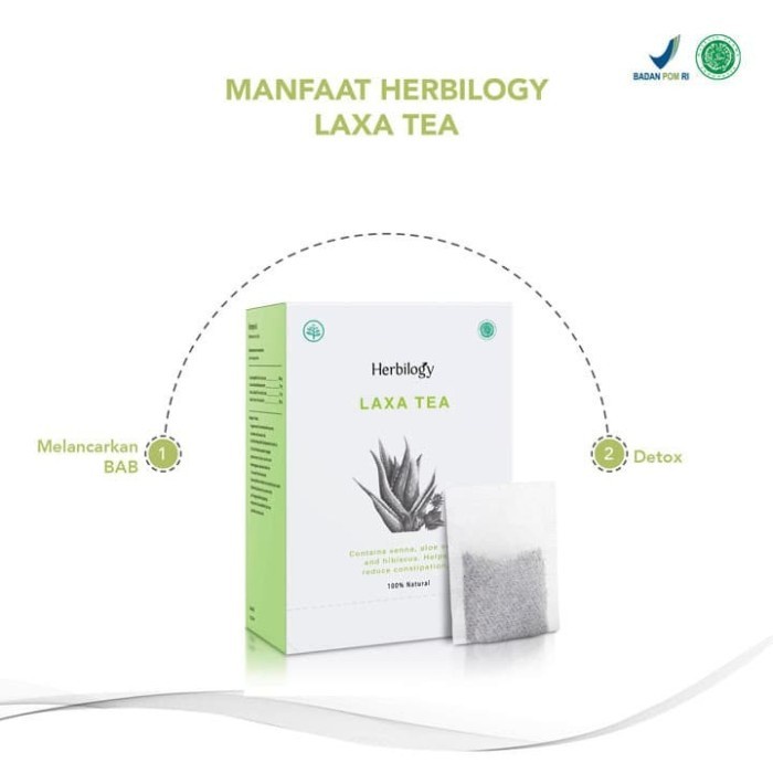 

Herbilogy Laxa Tea - Teh Detox & Lancar BAB 1 Box 20 pcs