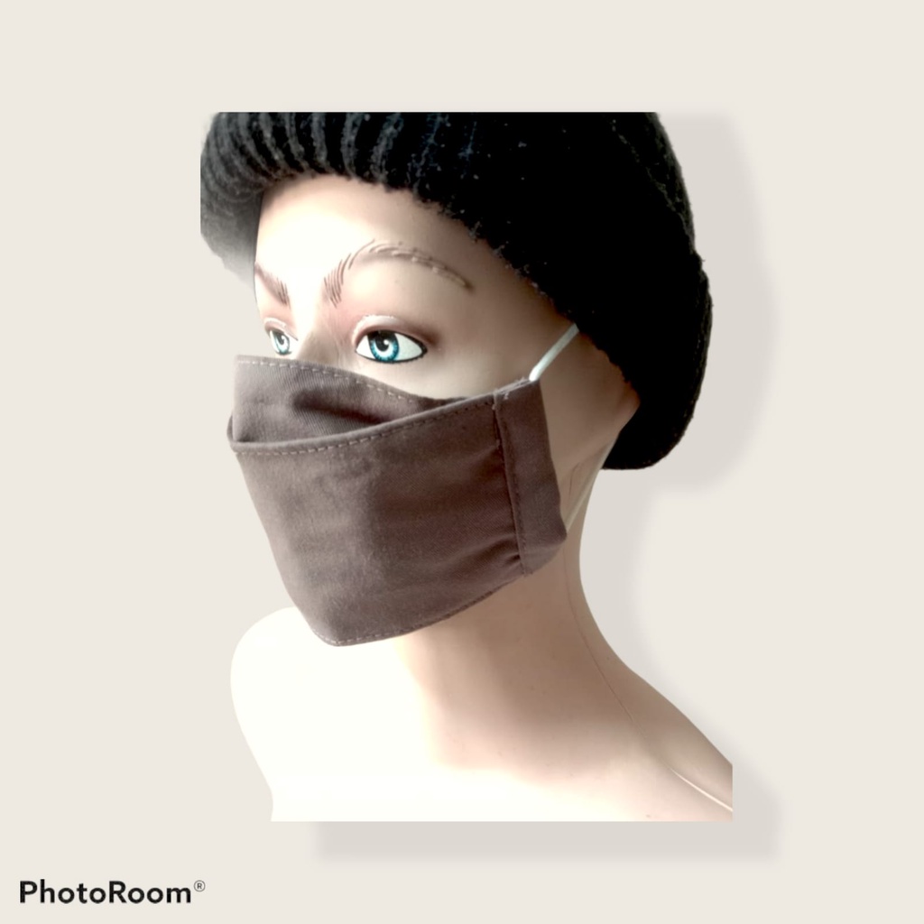 Masker Kain Katun Earloop Headloop -Masker Trendy- Reuseable