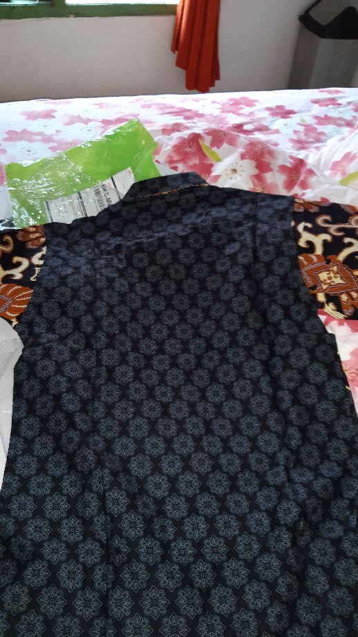 Odza Kemeja Batik Pria Lengan Panjang Baju Pria Batik Modern Populer Prayata