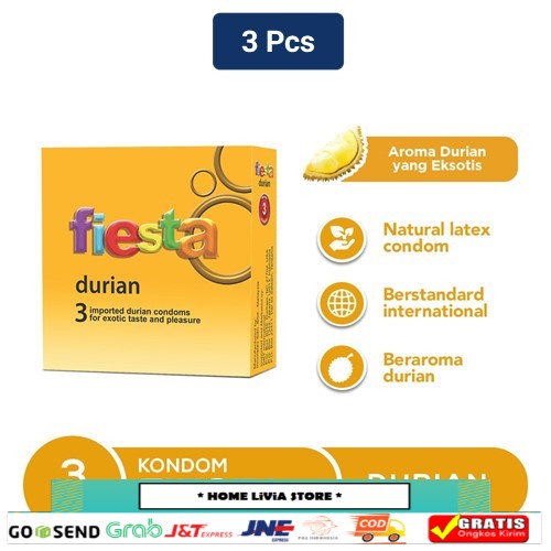Fiesta Condom - Durian 3 pcs