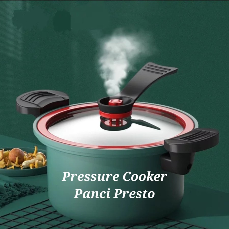 PANCI PRESTO 22 CM SUBRON TOTIPOTENT POT PRESSURE COOK 3.5 LITER