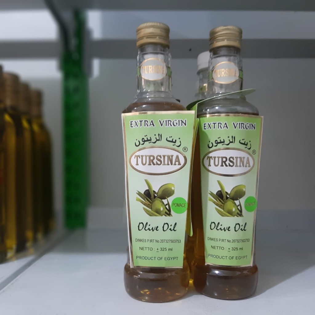 Minyak Zaitun Extra Virgin Tursina Olive Oil 325 Ml Shopee Indonesia