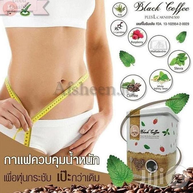 Diet Original-Asli-K741R9W- Pelangsing Obat Langsing Susut Lemak Diet Black Coffee By Little Baby