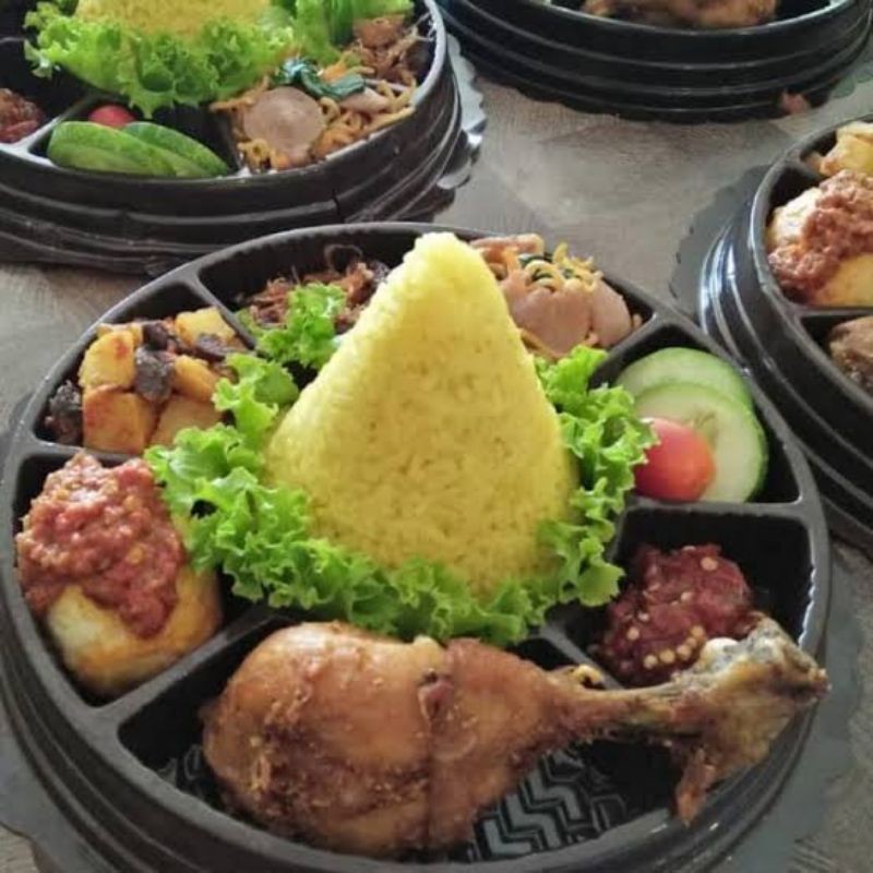 

Tumpeng Mini Sekat Cantik Halal Murah Higienis