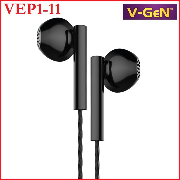 Earphone V-GeN VEP1-11 Wired Handsfree Headset Stereo Sound
